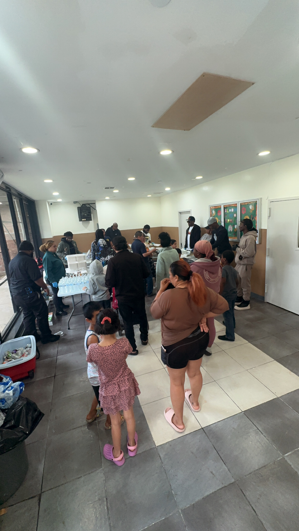 Community food drive at Tilden Hall Residence